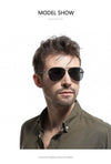 Rimless Pilot Sunglasses - SunglassesMart