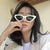 Small Triangle Sunglasses Female Shades - SunglassesMart