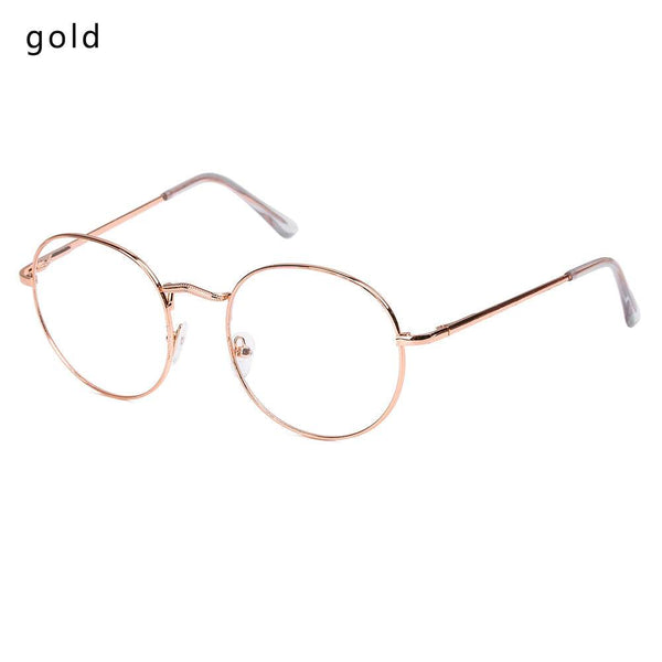 New Fashion Round Metal Eyeglasses - SunglassesMart
