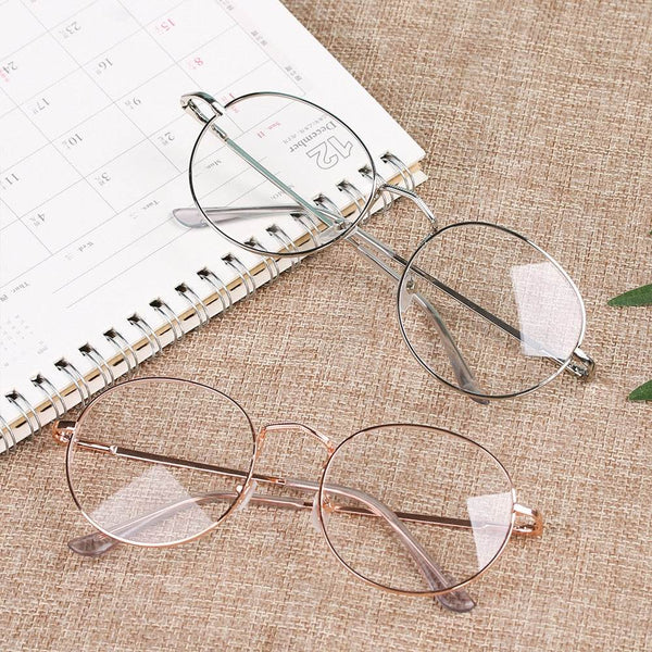 New Fashion Round Metal Eyeglasses - SunglassesMart