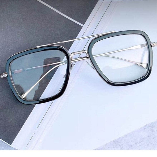 Anti-blue Light Square Eyeglasses - SunglassesMart