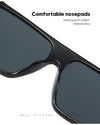 Oversized Square Sunglasses - SunglassesMart