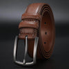 New fashion men's genuine pin buckle leather belt - SunglassesMart
