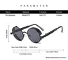 Steampunk Retro Round Sunglasses - SunglassesMart