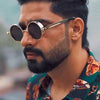Steampunk Retro Round Sunglasses - SunglassesMart
