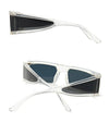 Rectangle Women Fashion Retro Mirror Sunglasses - SunglassesMart