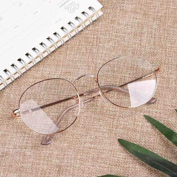 New Fashion Round Metal Eyeglasses - SunglassesMart