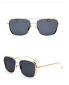 New Metal Frame Rectangle Sunglasses - SunglassesMart