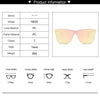 Rimless Reflector Mirror Polarized Sunglasses - SunglassesMart