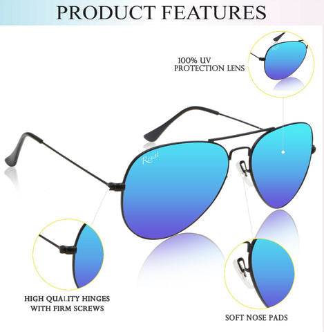 Benjamin Pilot Blue - SunglassesMart