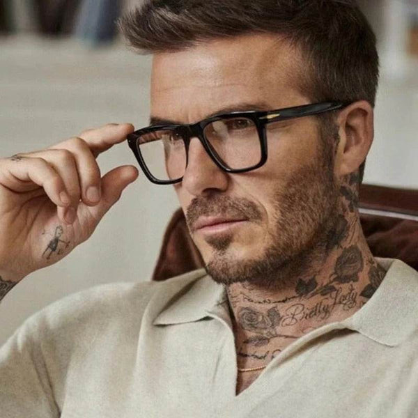 Anti Blue Rays Black Square Eyeglasses - SunglassesMart