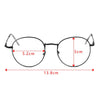 New Fashion Round Metal Eyeglasses - SunglassesMart