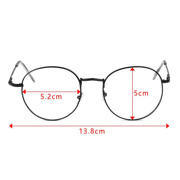 New Fashion Round Metal Eyeglasses - SunglassesMart