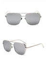 New Metal Frame Rectangle Sunglasses - SunglassesMart