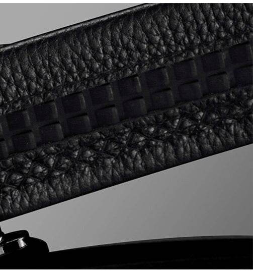 Automatic Buckle Leather Belt For Men - SunglassesMart