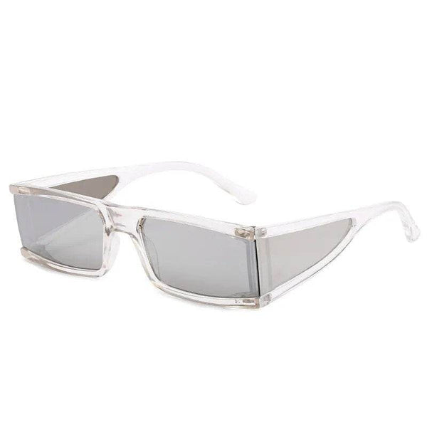 Rectangle Women Fashion Retro Mirror Sunglasses - SunglassesMart