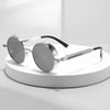 Steampunk Men Retro Round Sunglasses - SunglassesMart