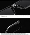 Rectangle Women Fashion Retro Mirror Sunglasses - SunglassesMart