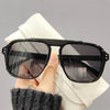 Oversize Black Square Sunglasses - SunglassesMart