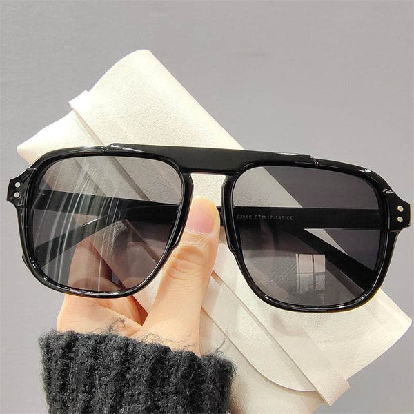 Oversize Black Square Sunglasses - SunglassesMart