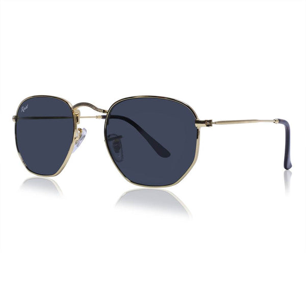 Black Hexagon Sunglasses - SunglassesMart