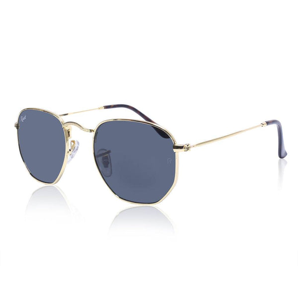 Black Hexagon Sunglasses - SunglassesMart