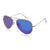 Pilot Blue Reflector Mirrored Sunglasses - SunglassesMart