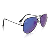 Pilot Blue Reflector Mirrored Sunglasses - SunglassesMart