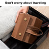 Portable Glasses Organizer 5 Grids Multi-slot Eyeglasses Storage Display Travel Folding Sunglasses PU Leather Case Home Storage - SunglassesMart