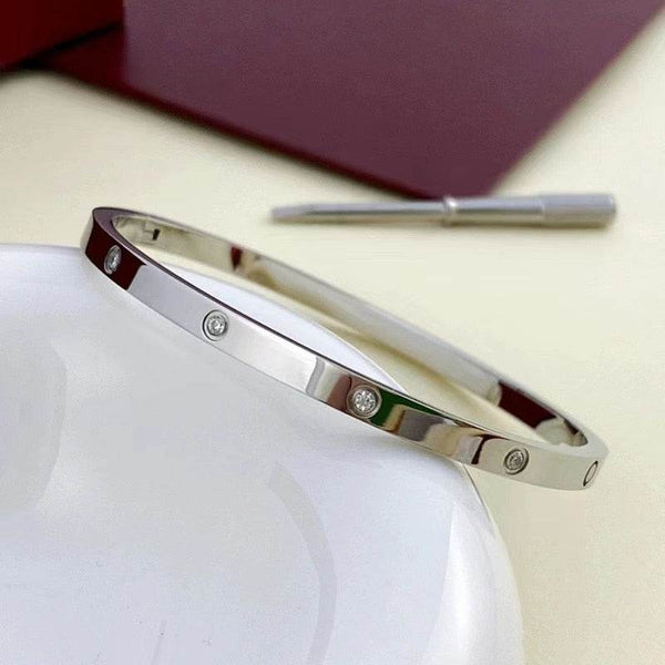 Galvani Luxury Titan Love Couple Bracelet 8MM & 4MM Size (Men & Women Set) - SunglassesMart