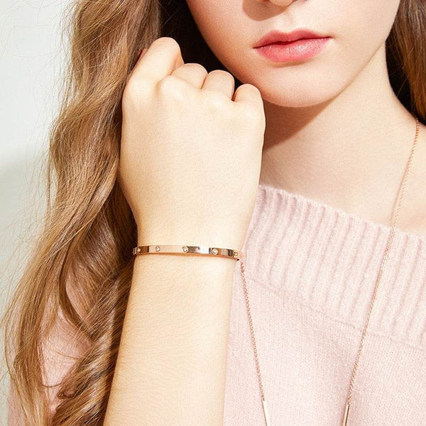 Glimmering Luxe Crystal Bracelet - SunglassesMart