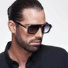 Retro Men's Square Sunglasses - SunglassesMart