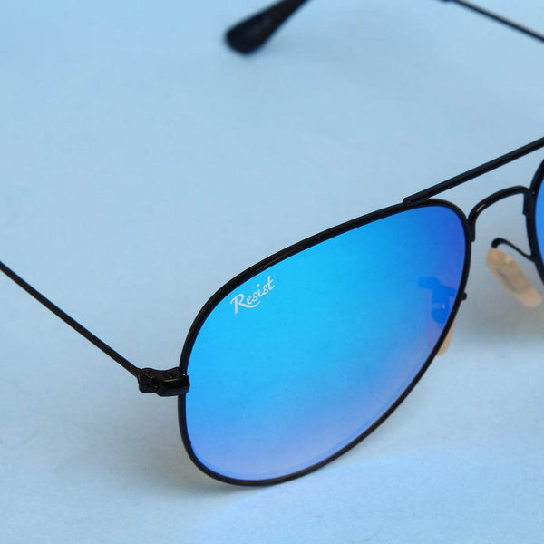 Black Ocean Blue Reflector - SunglassesMart