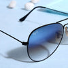 Pilot Blue Gradient Sunglasses - SunglassesMart