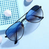 Pilot Blue Gradient Sunglasses - SunglassesMart