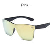 New Wayfarer Style Rimless Sunglasses - SunglassesMart