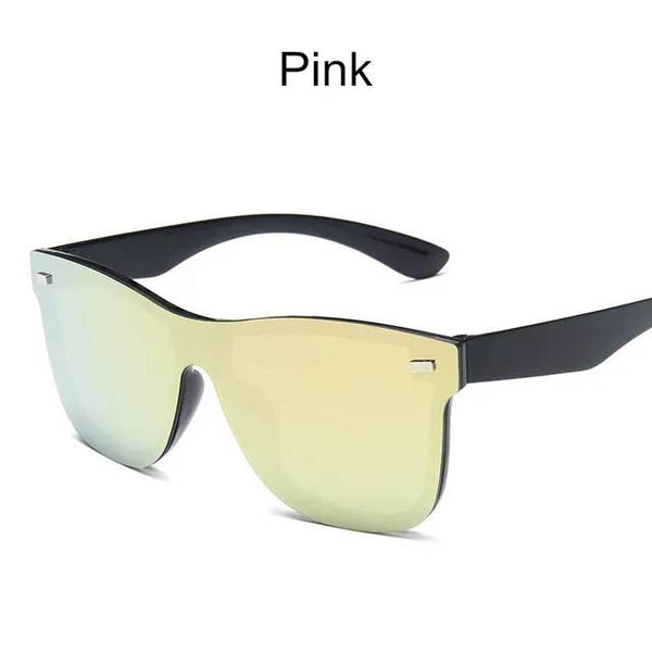 New Wayfarer Style Rimless Sunglasses - SunglassesMart