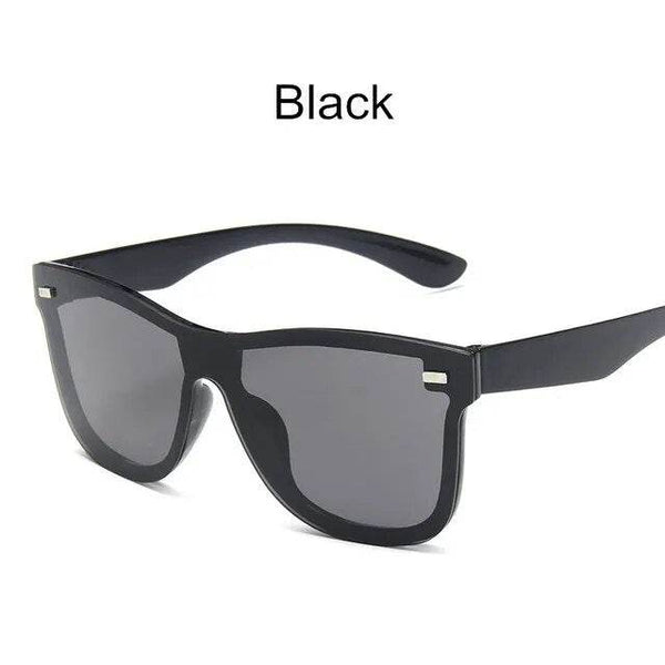 New Wayfarer Style Rimless Sunglasses - SunglassesMart