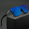 New Wayfarer Style Rimless Sunglasses - SunglassesMart