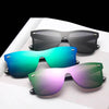 New Wayfarer Style Rimless Sunglasses - SunglassesMart