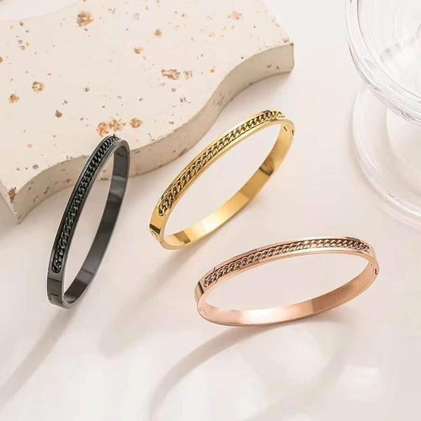 Glamour Elegance Rhinestone Bangle - SunglassesMart