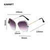 Sparkling Diva Irregular Diamond Sunglasses - SunglassesMart