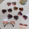 Sparkling Diva Irregular Diamond Sunglasses - SunglassesMart