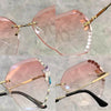 Sparkling Diva Irregular Diamond Sunglasses - SunglassesMart