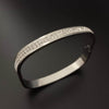 New Silver Rectangular Style Design Diamond Bracelet For Women and Girl - SunglassesMart