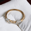 New Silver Gold Jaguar Bracelet For Men - SunglassesMart
