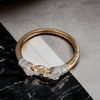 New Silver Gold Jaguar Bracelet For Men - SunglassesMart