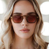 Retro Polygon Square Sunglasses - SunglassesMart