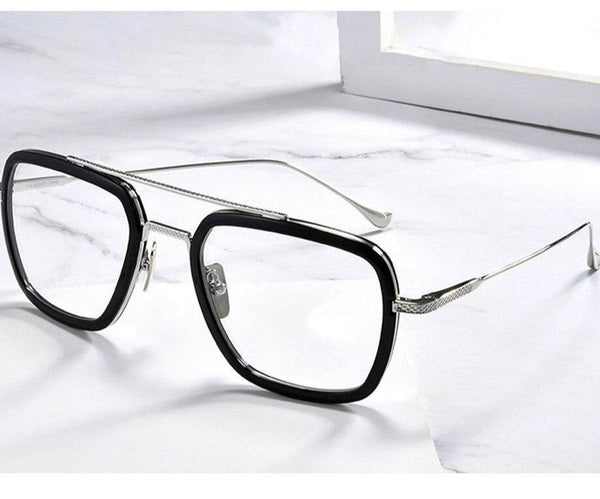 Anti-blue Light Square Eyeglasses - SunglassesMart