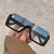 Oversize Semi Frame Sunglasses - SunglassesMart